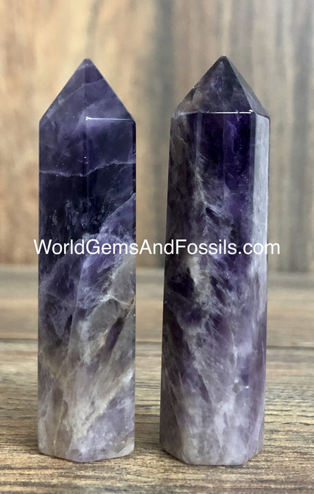 Amethyst Point Cheveron 60mm