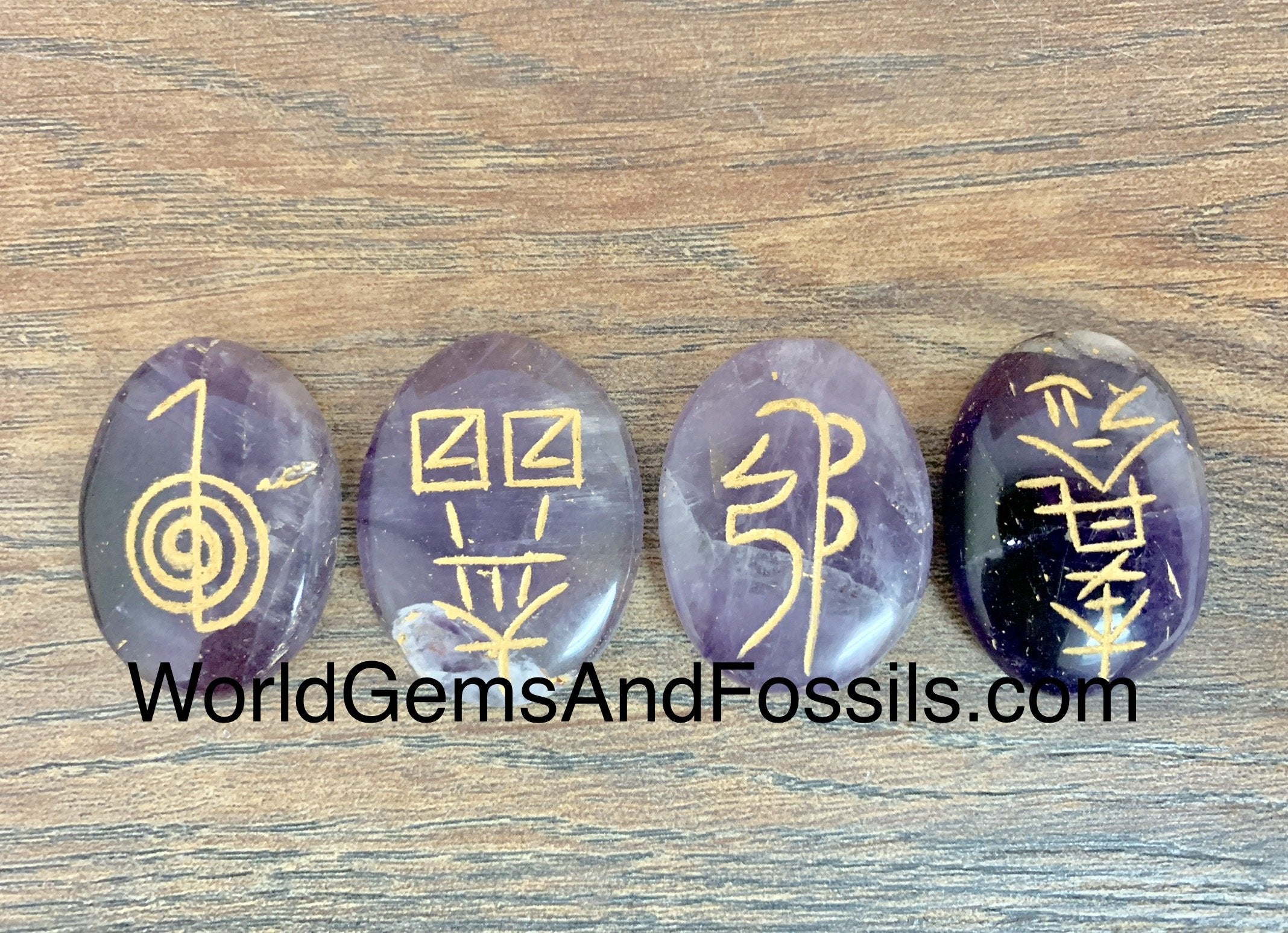 Reiki Engraved Smooth Stones