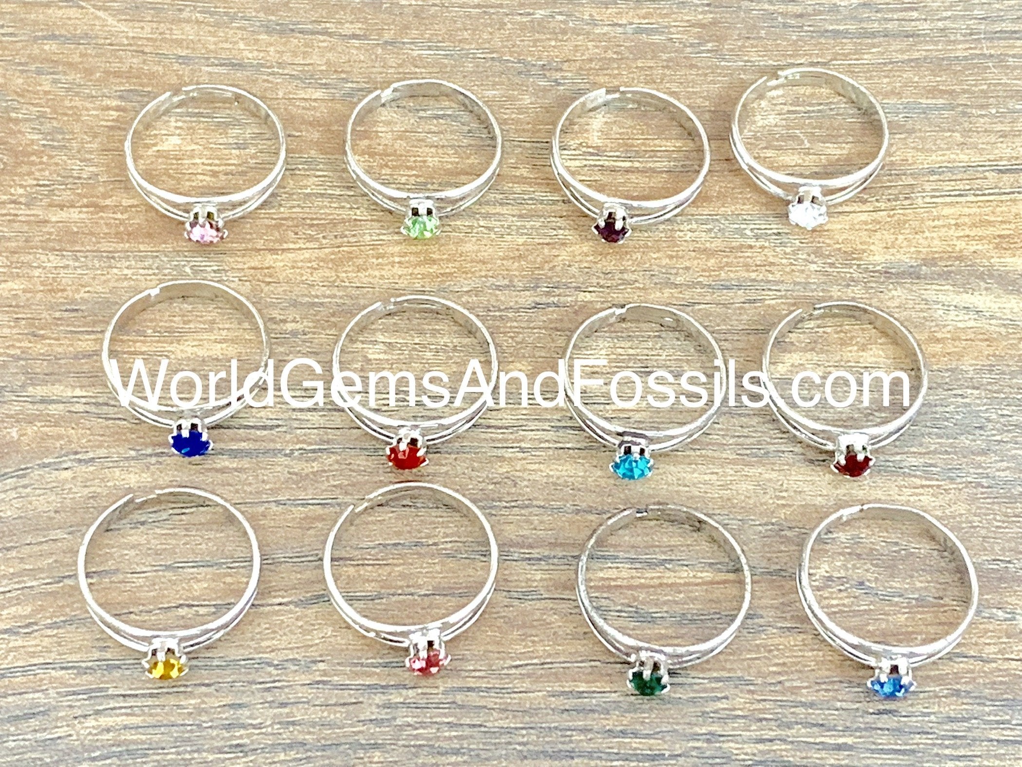 Birthstone Rings 1