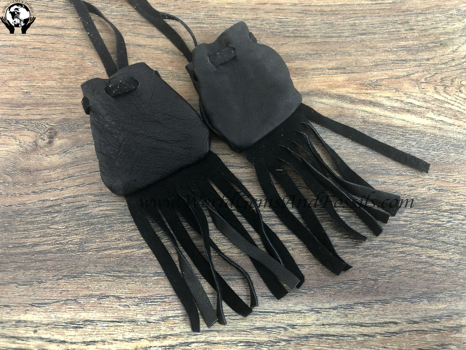 Black Leather Pouch