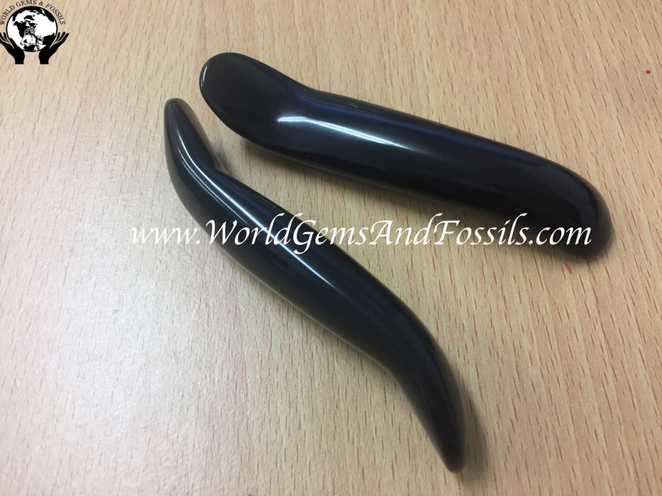 Black Obsidian "S" Wands