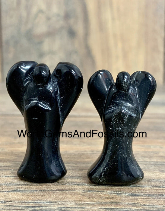 Black Obsidian Angel Medium