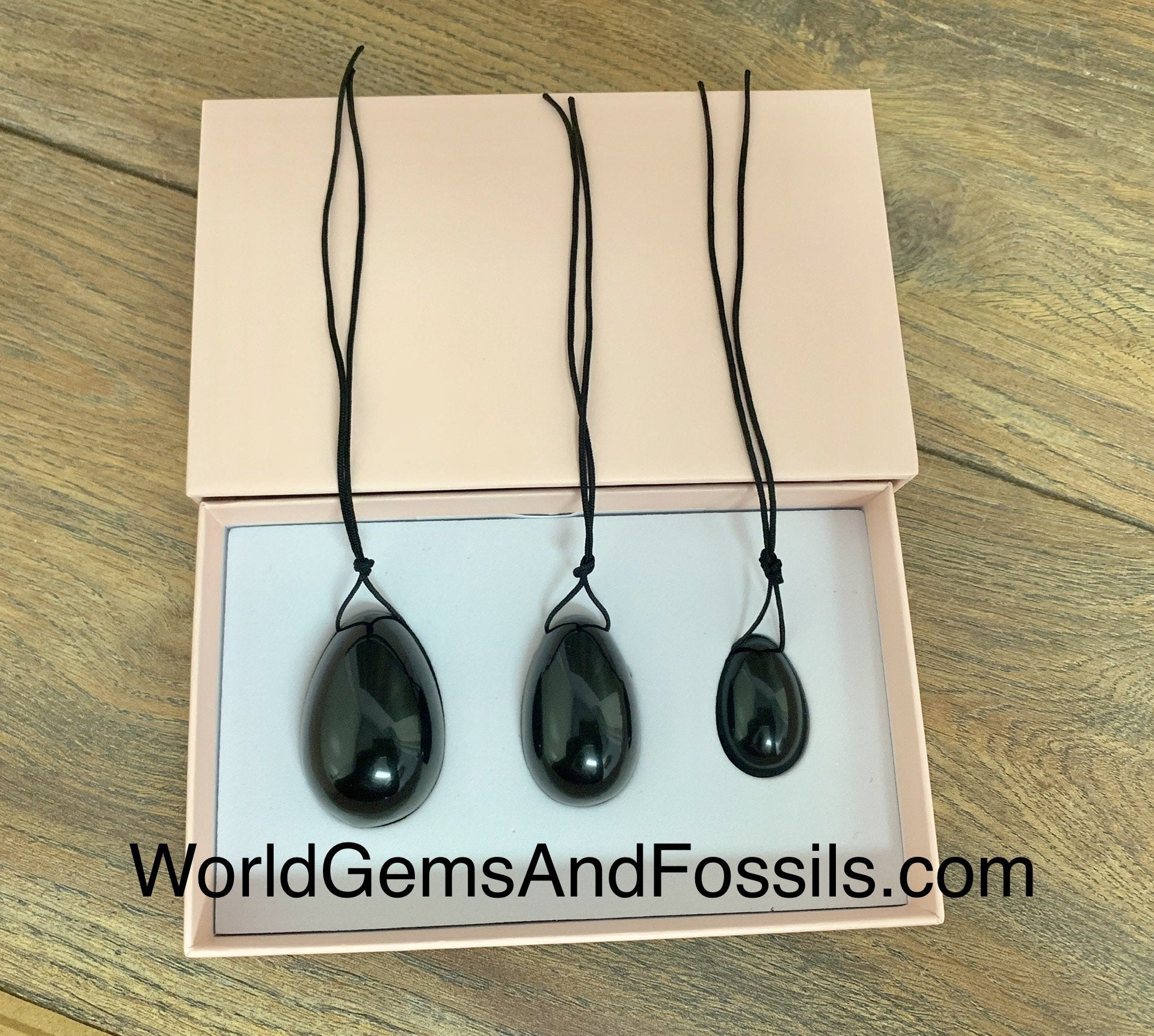 Black Obsidian Yoni Eggs