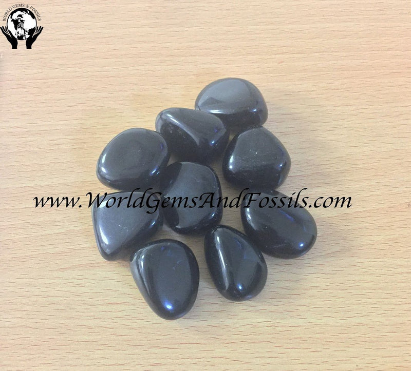 Black Onyx Tumbled Stone 1 lb