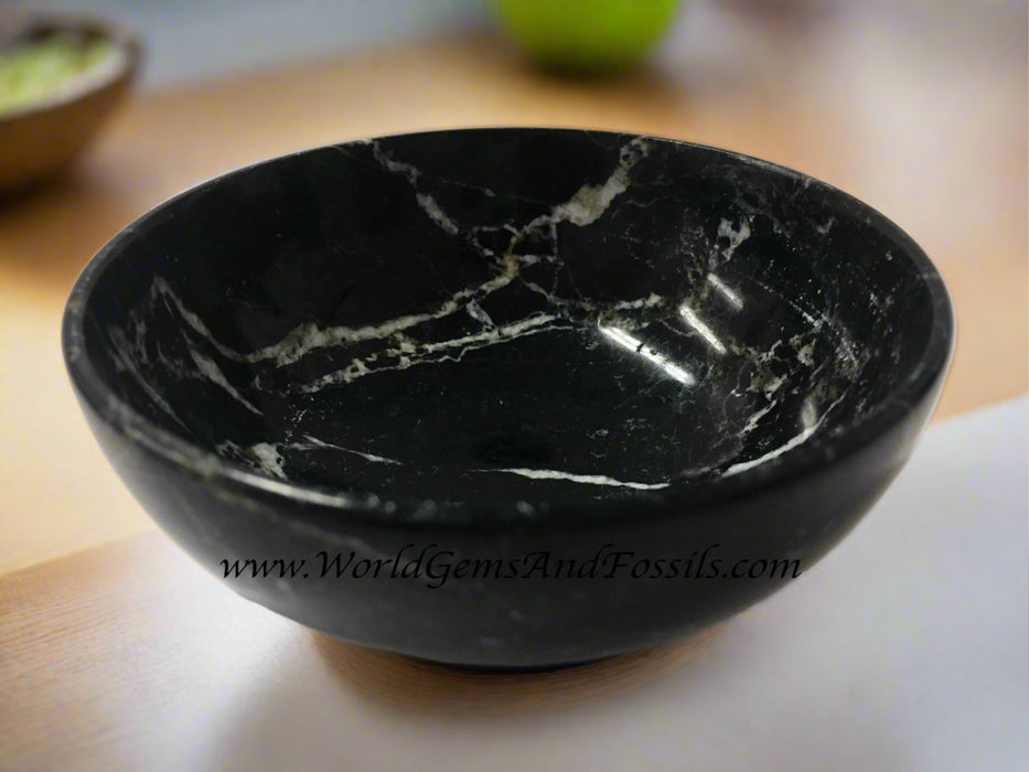 Black Zebra Bowl 2"