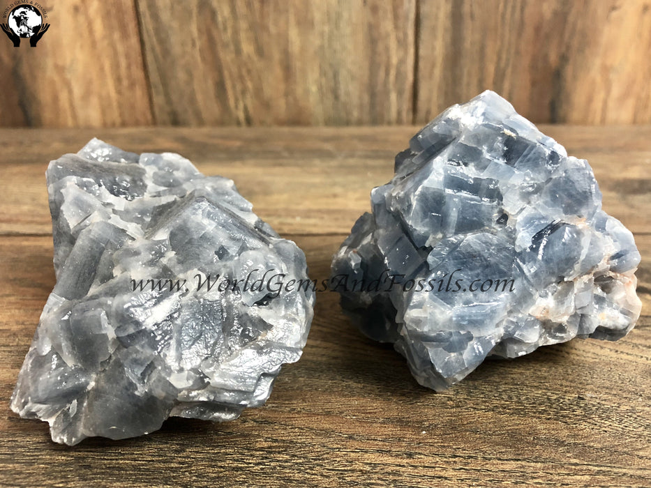 Blue Calcite Specimen 3"-3.5"
