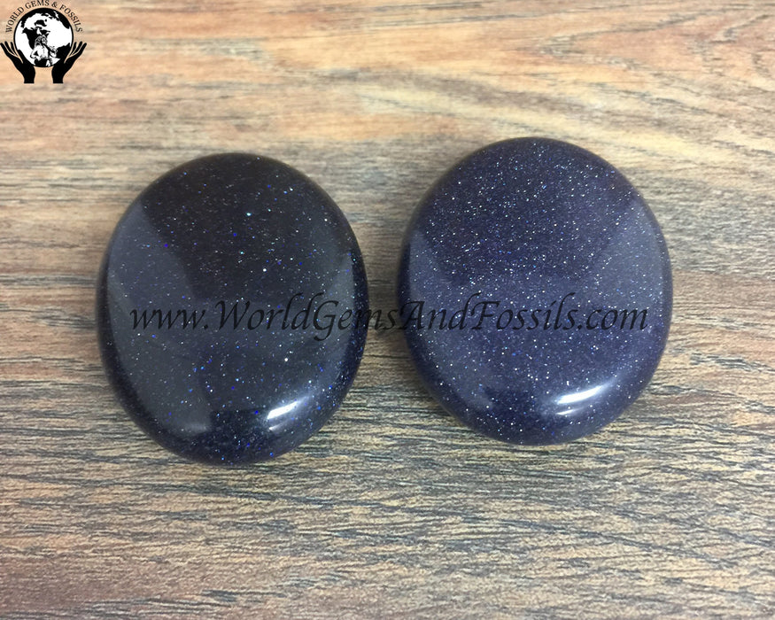 Blue Gold Stone Palm Stones
