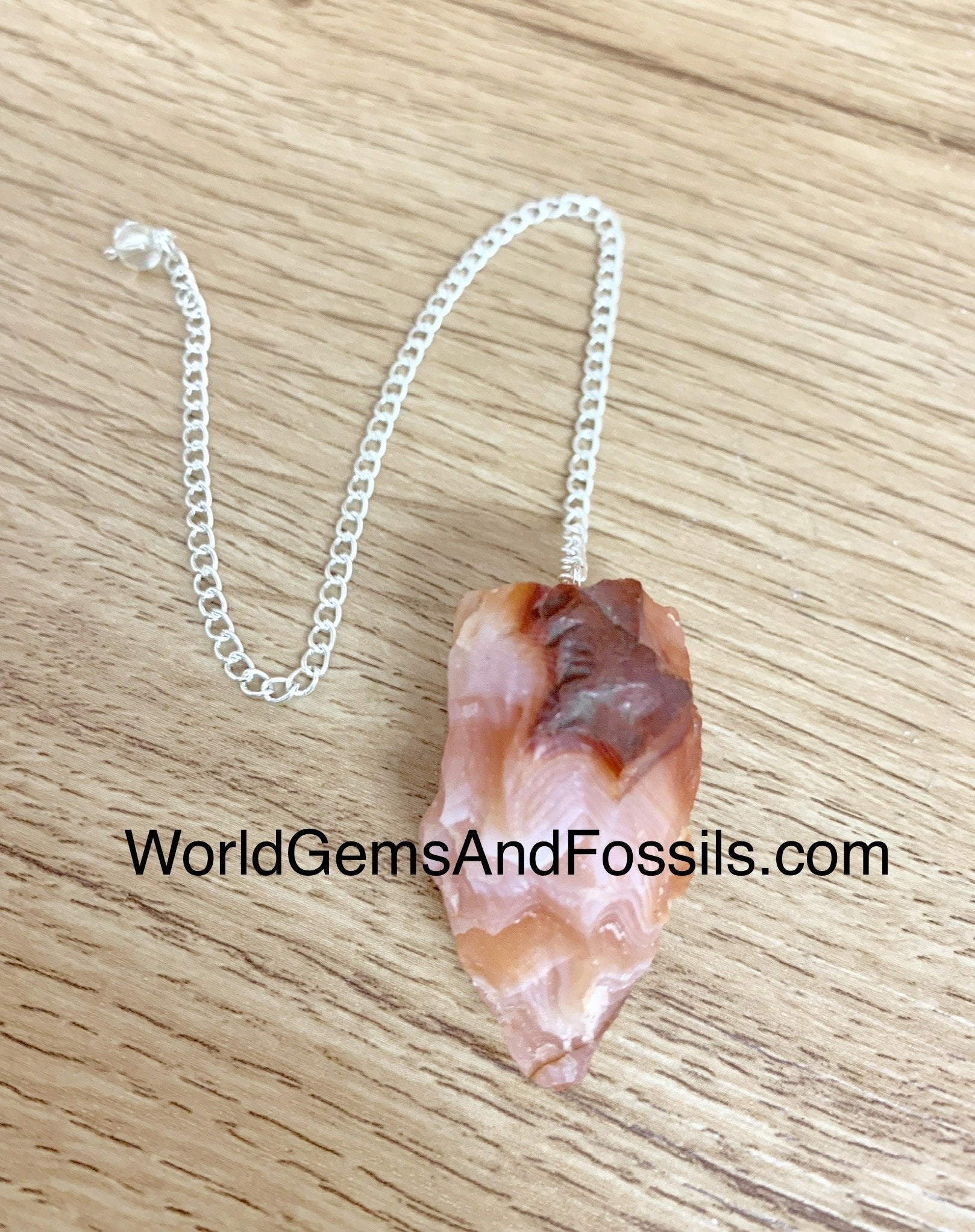 Carnelian Pendulum Rough