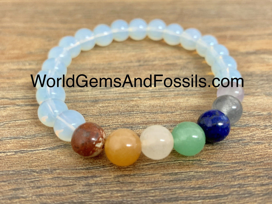 Chakra Opalite Bracelet 8mm