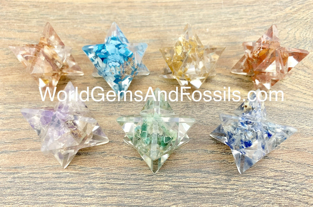 Chakra Orgone Merkabah Set
