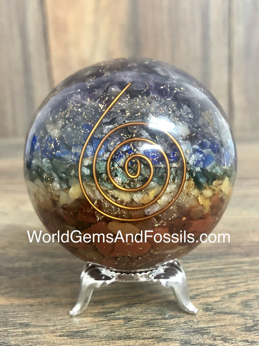 Chakra Orgone Sphere