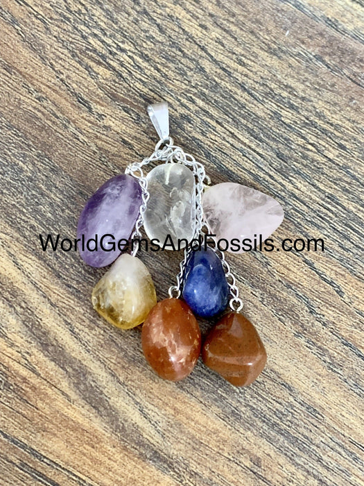 Chakra Pendant Tumble Stone