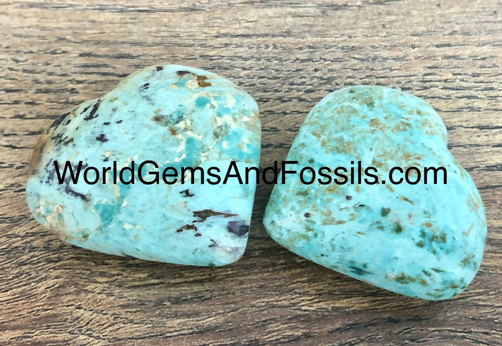 Chrysocolla Heart 40-47mm