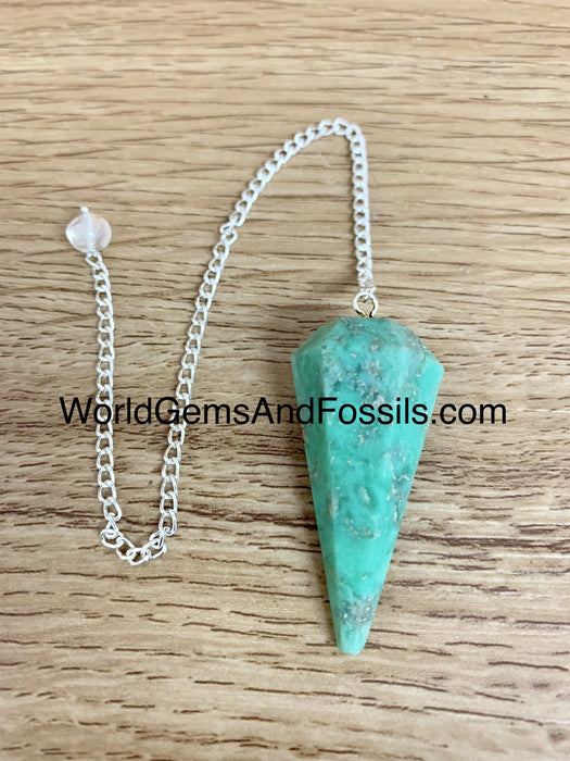 Chrysoprase Pendulum