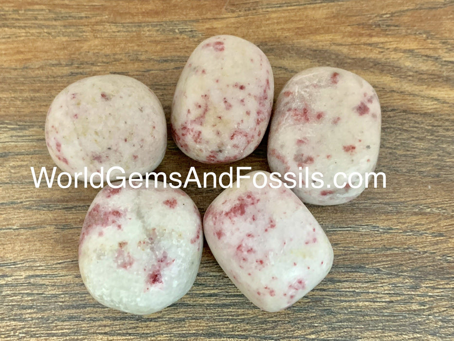 Cinnabar Tumbled Stones 10pc