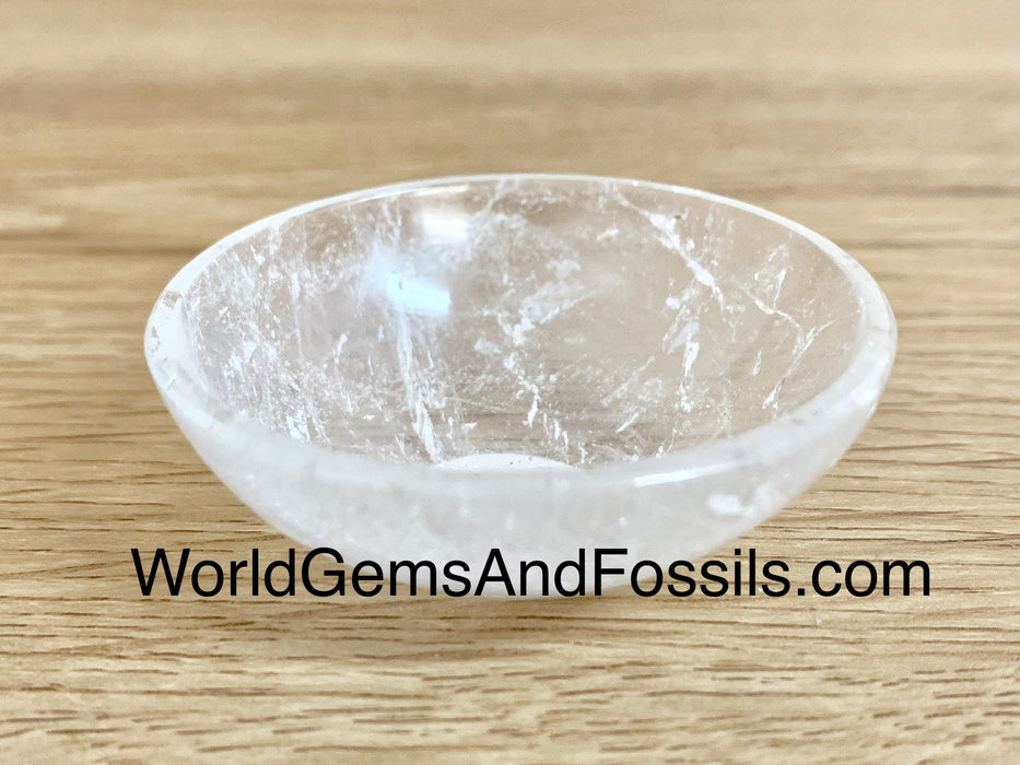 Clear Quartz Bowl 2"