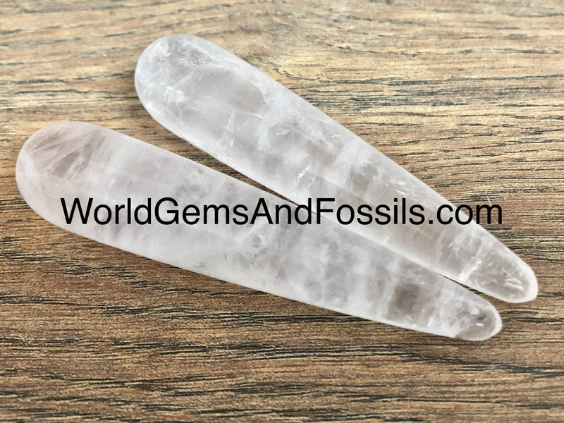 Clear Quartz Wand Tapered Round End