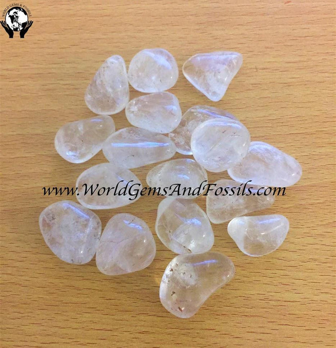 Clear Quartz Tumbled Stone 1 lb