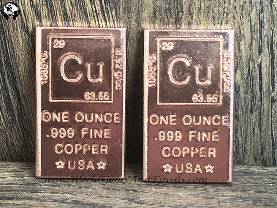 Copper Bar 1oz