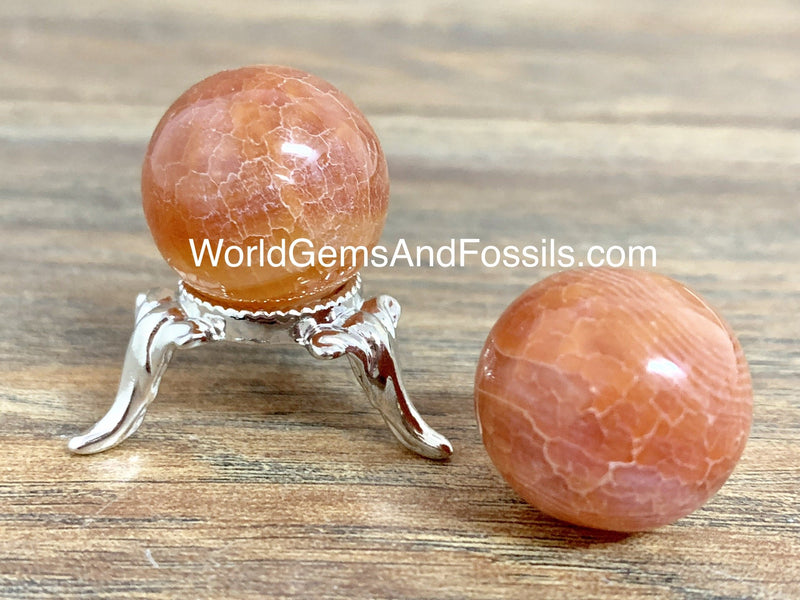 Fire Agate Sphere 20mm