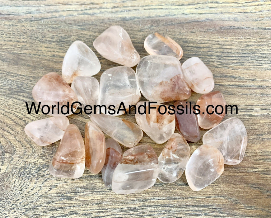 Fire Quartz Tumbled Stones  1lb