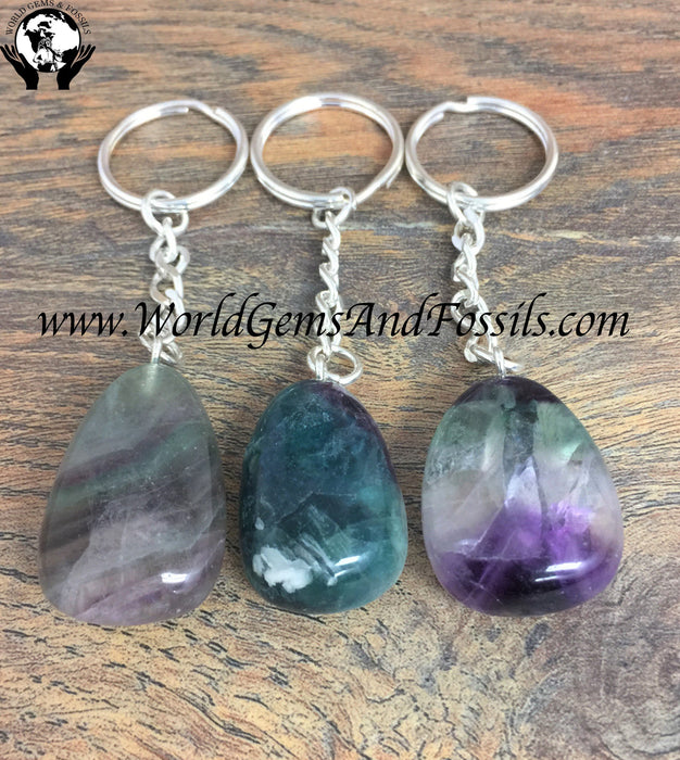 Fluorite Keychain