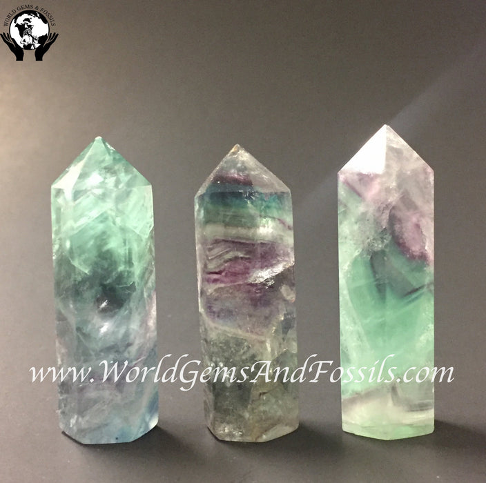 Fluorite Point 4-4.5cm