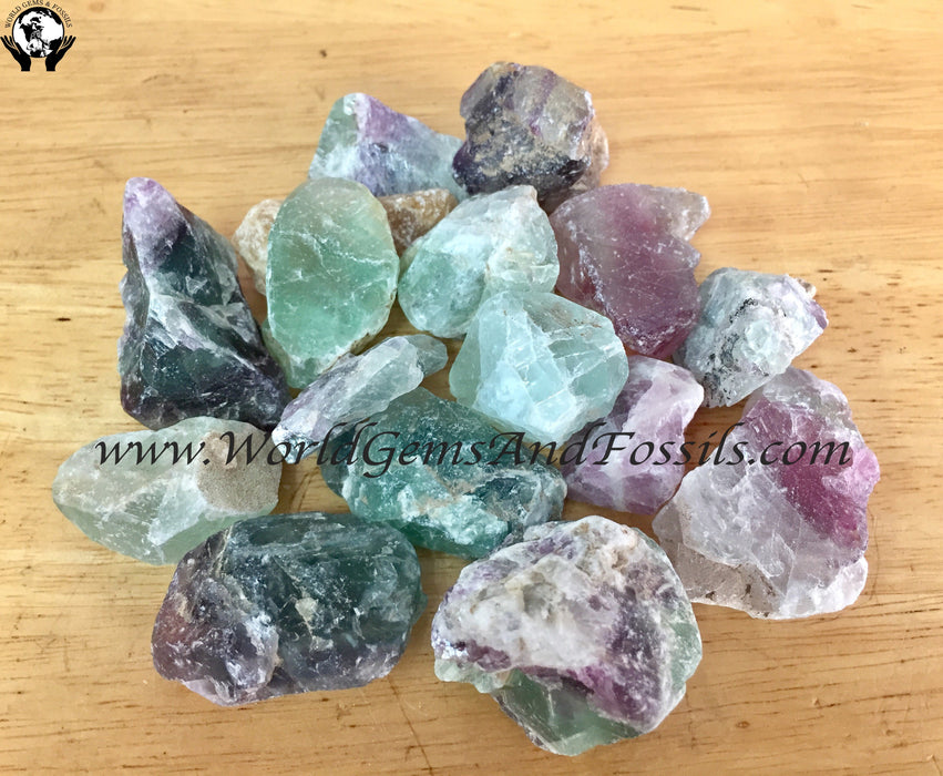 Fluorite Rough Stones 1lb