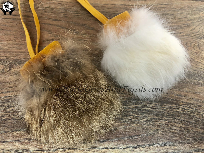 Fur Leather Pouches