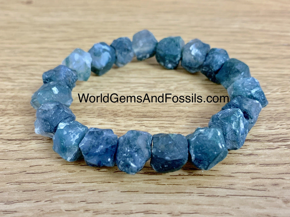 Green Moss Agate Bracelet Natural
