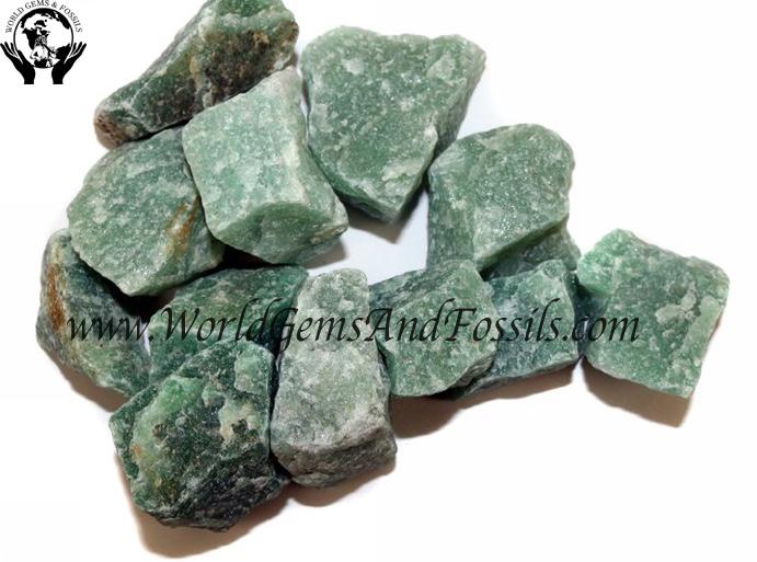 Green Quartz Rough Stones 1 lb