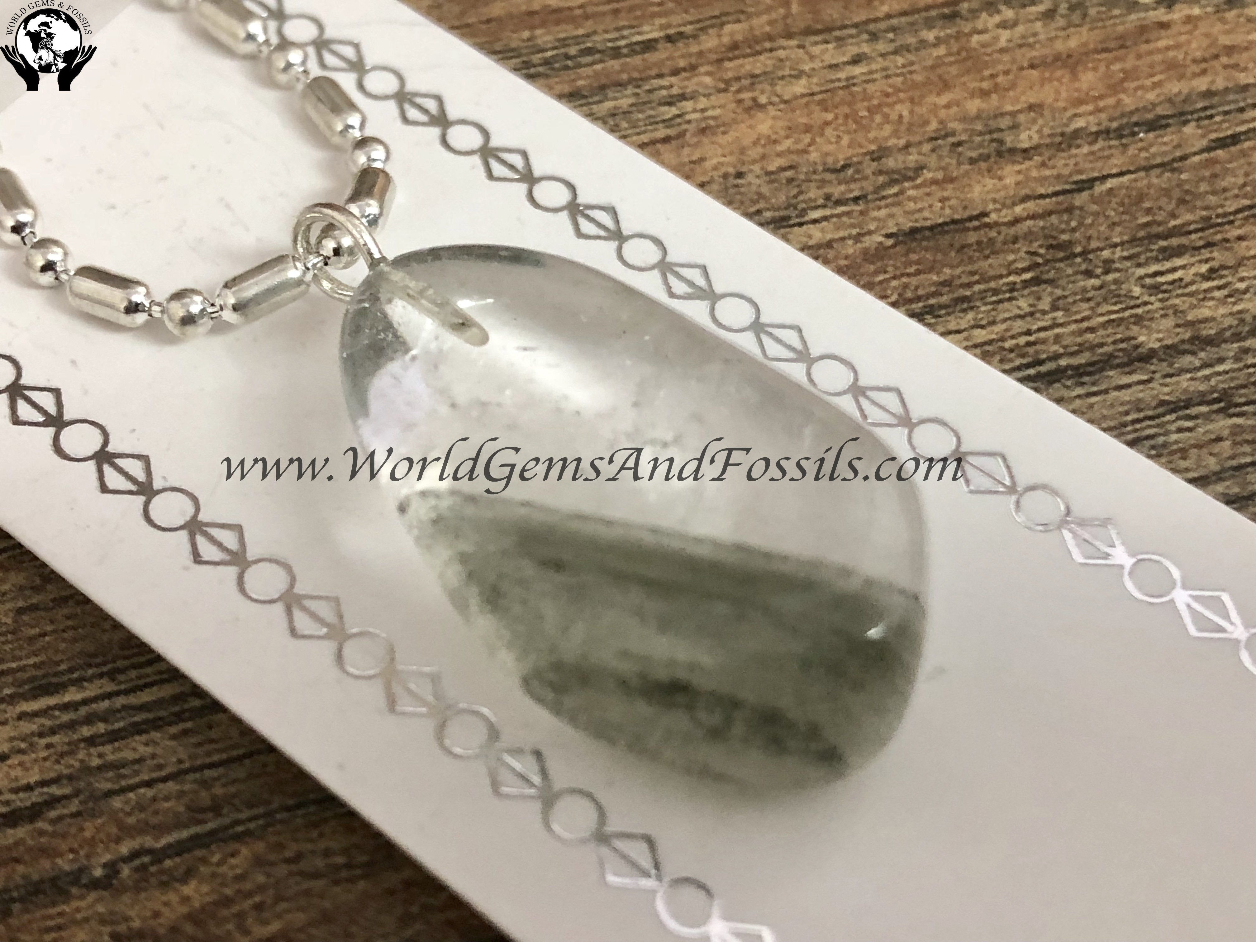 Rutile Green Quartz Necklace