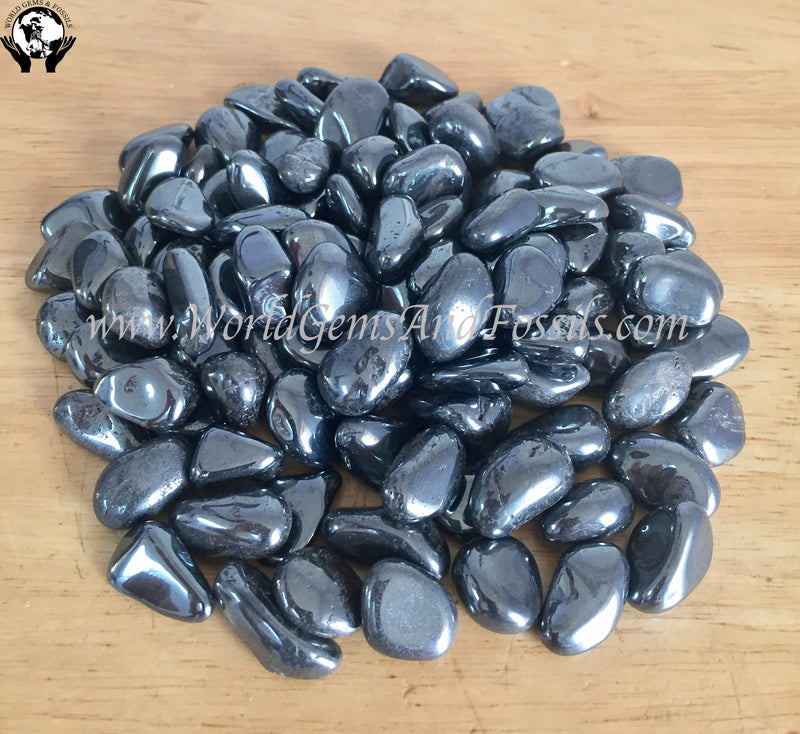 Hematite Tumbled Stone 1 lb A Grade
