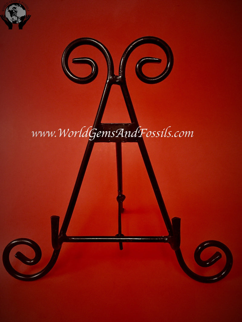 Iron Easel Scroll Stand