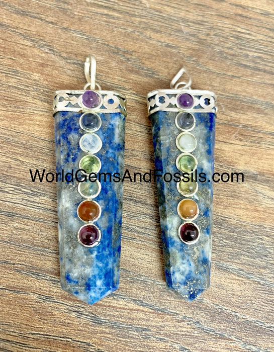 Lapis Chakra Pendant