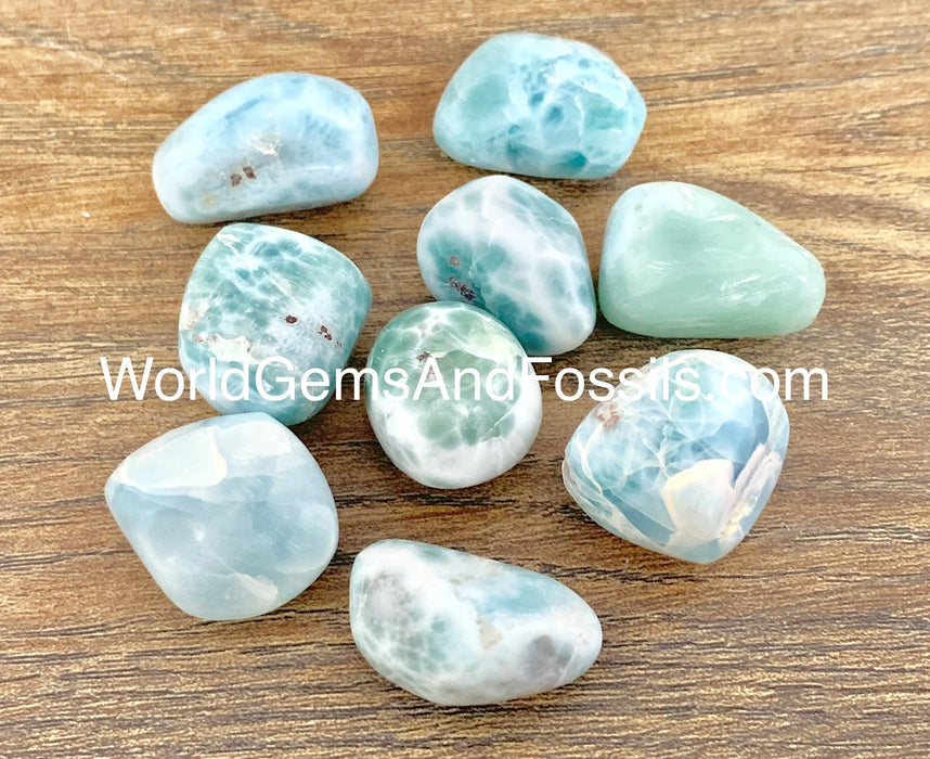 Larimar Tumbled Stone 1pc