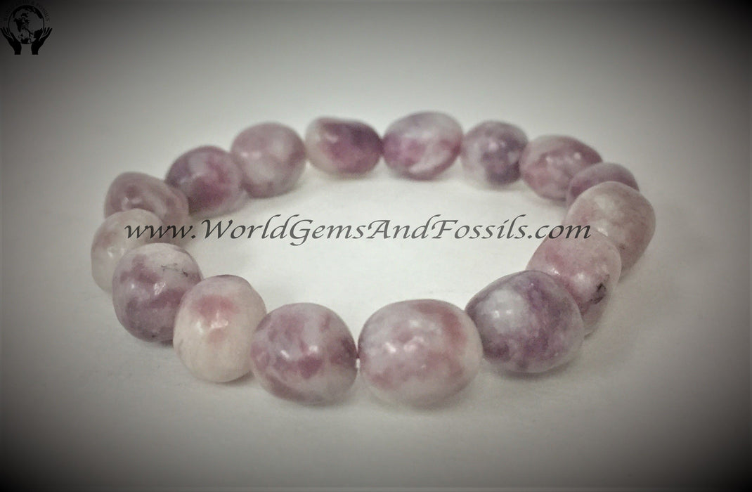 Lepidolite Bracelet Tumbled