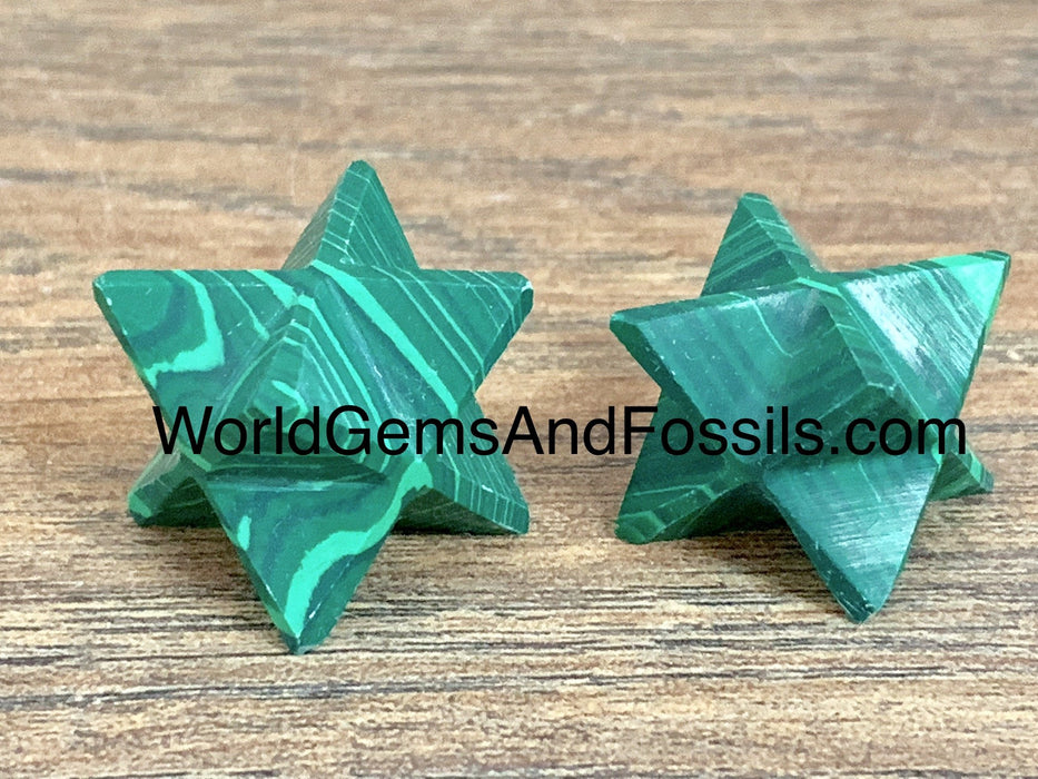 Malachite Merkabahs 20mm