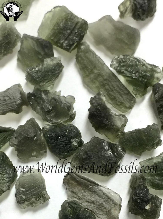 Moldavite Specimen 3pcs