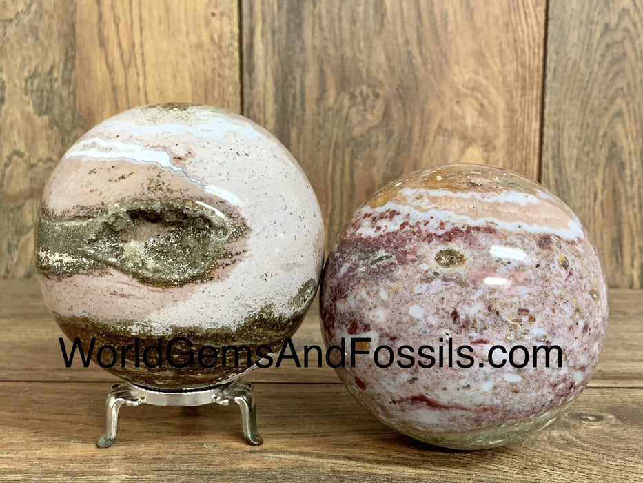 Ocean Jasper Spheres 1