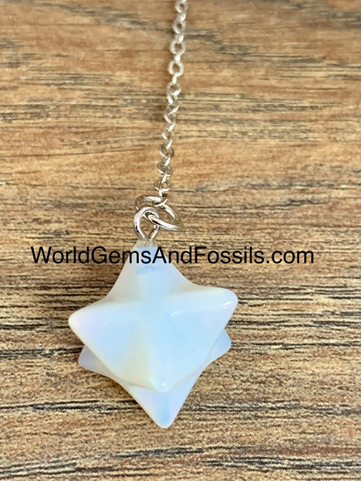 Opalite Merkabah Pendulums