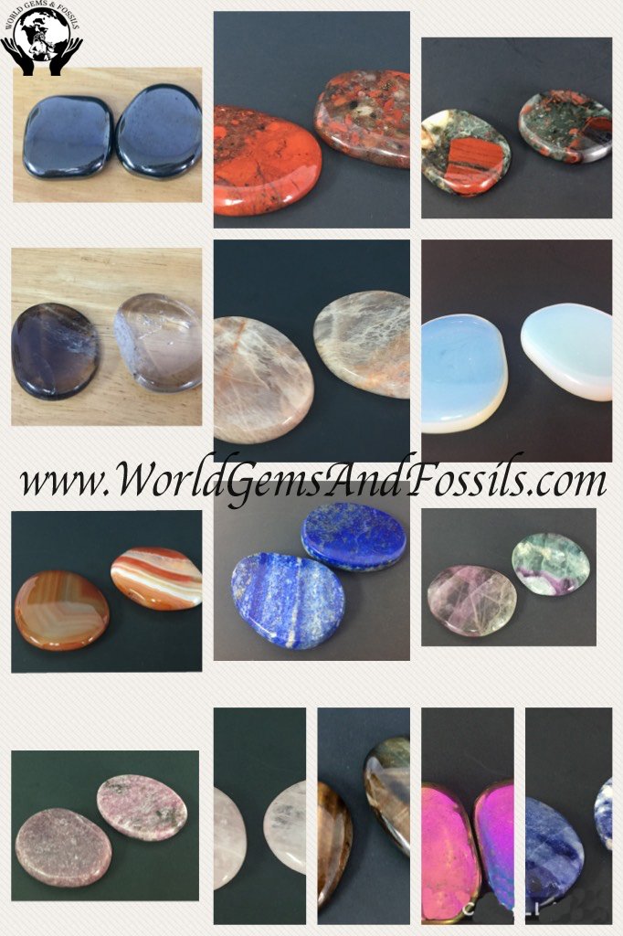 Amazonite Palm Stones