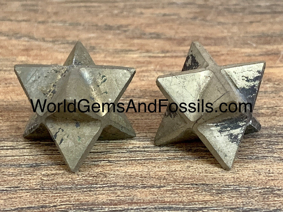 Pyrite Merkabahs 20mm