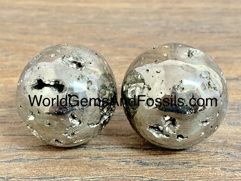Pyrite Spheres 30-35mm