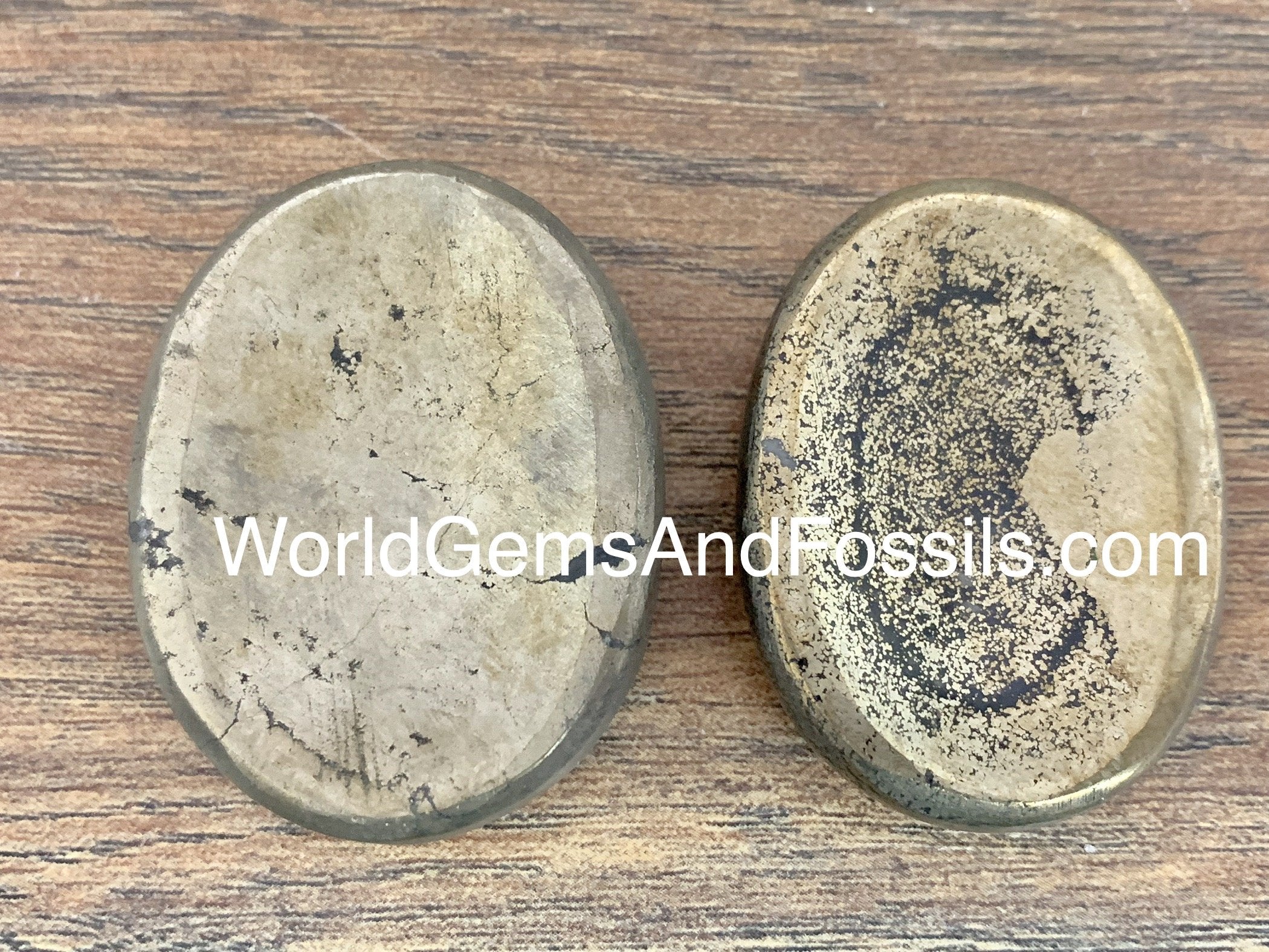 Pyrite Worry Stones