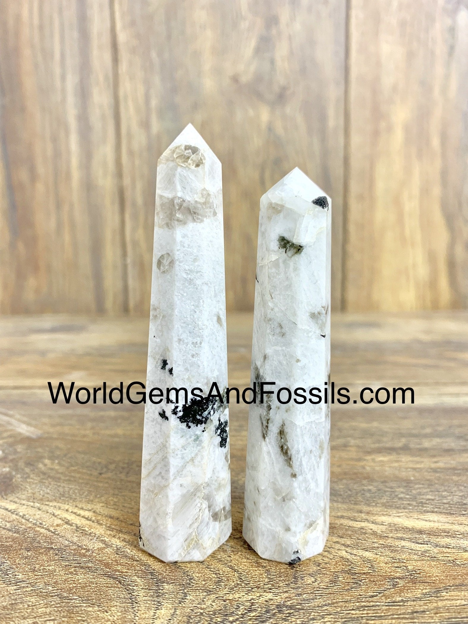 Rainbow Moonstone Point 3.5"-4.5"