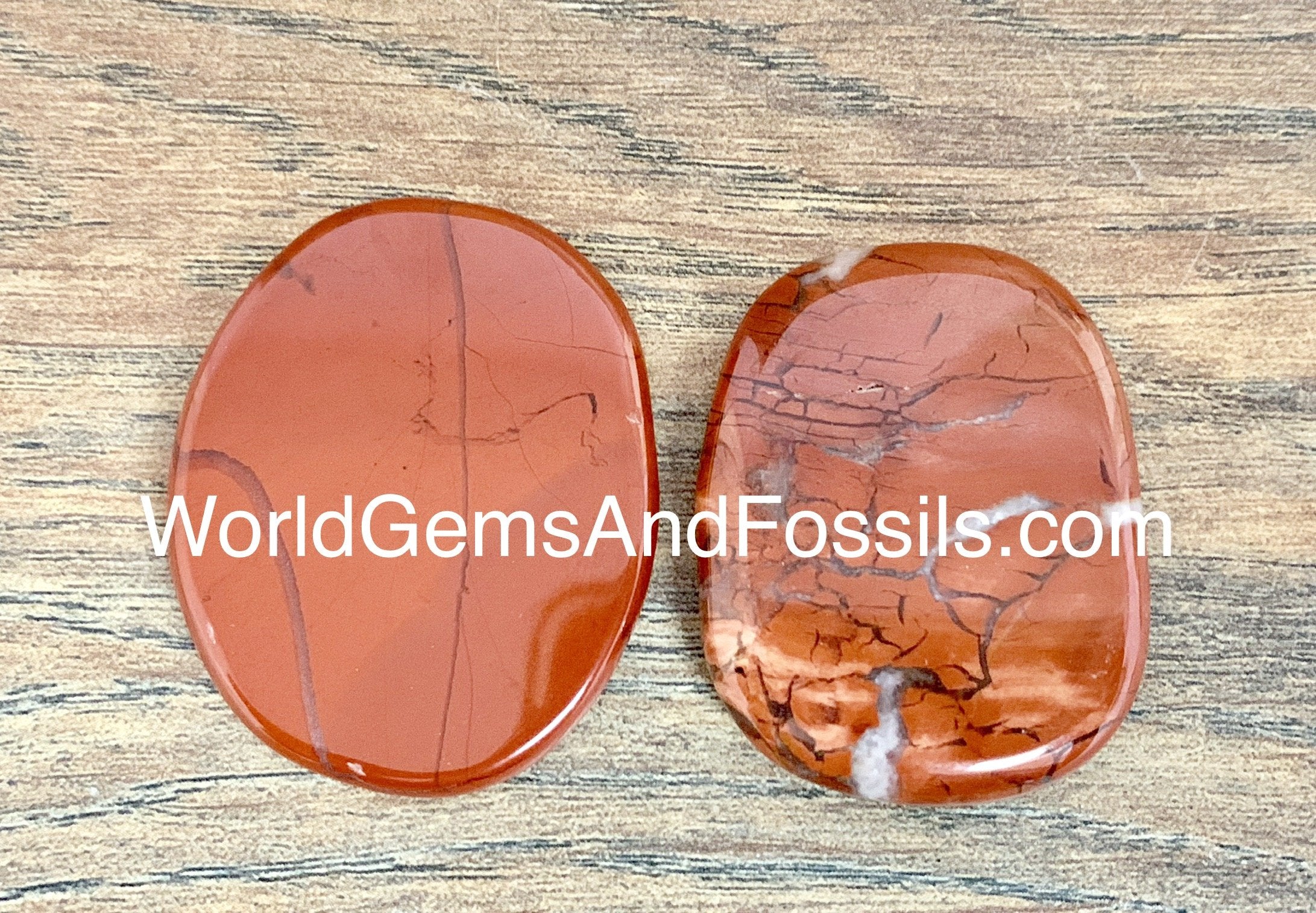 Red Jasper Palm Stones