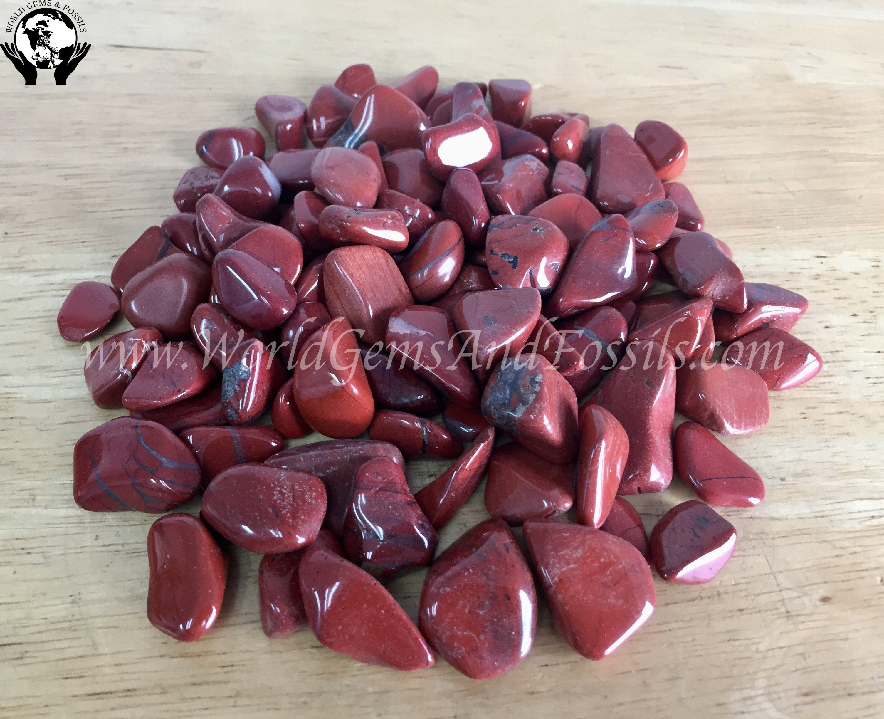 Red Jasper Tumbled Stones