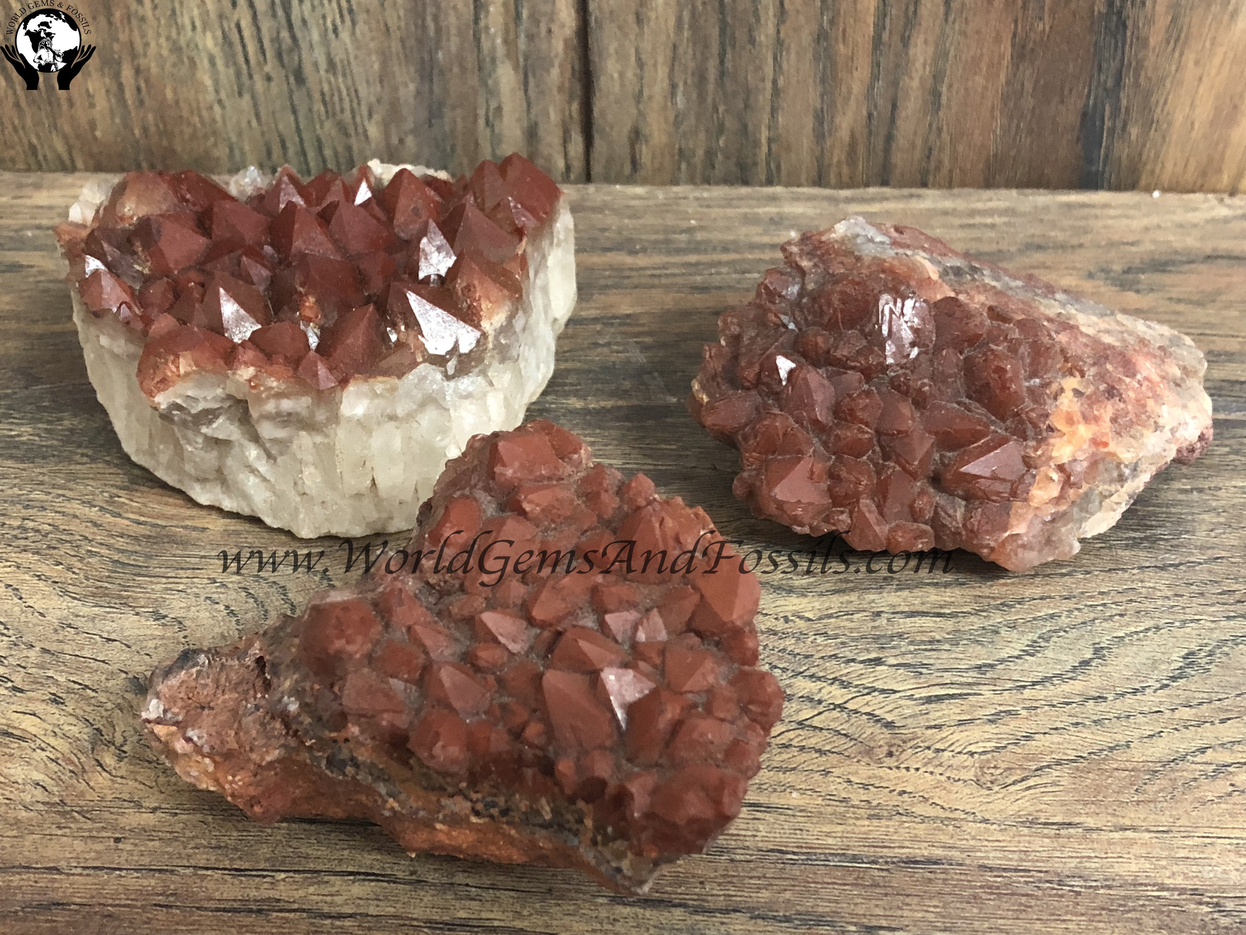 Red Quartz Specimen 2.5"-3"