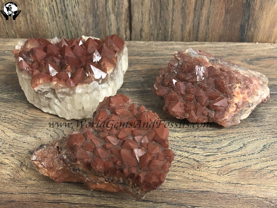 Red Quartz Specimen 2"-3"
